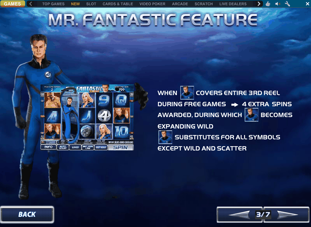 Fantastic four slot