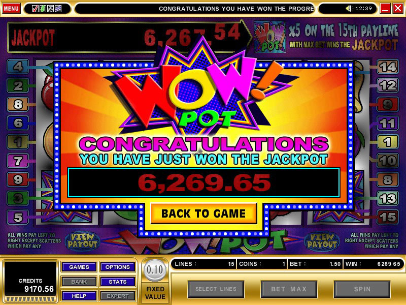 Wow Pot bonus