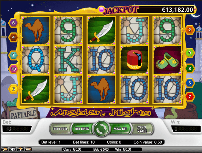 arabian nights tema