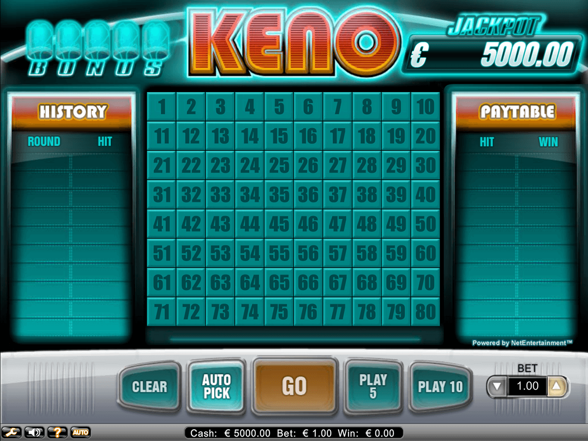 bonus keno tema