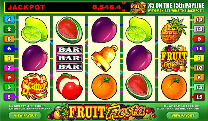 fruit fiesta tema