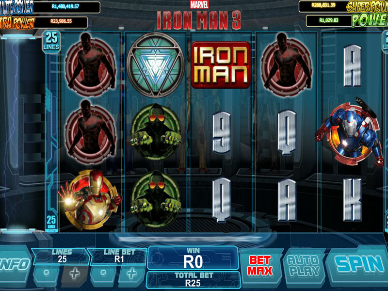 iron man 3 slot