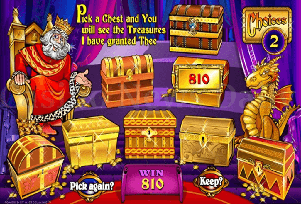 king cashalot bonus