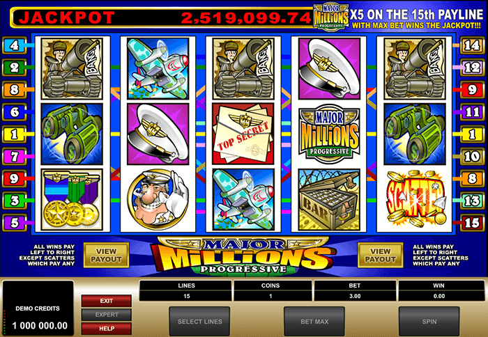 major millions tema