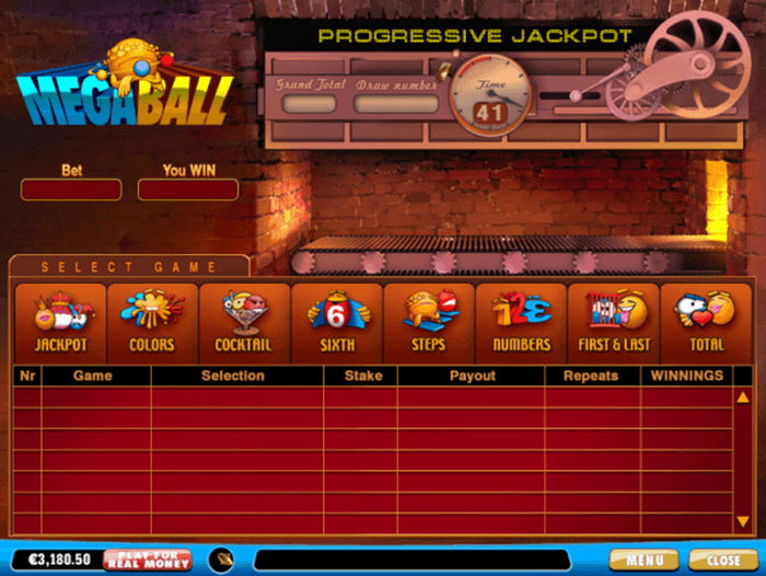 mega ball tema