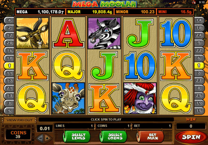 mega moolah slot