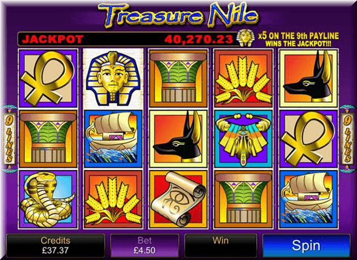 treasure nile tema