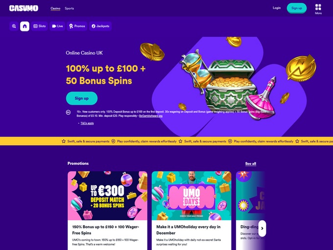 Casumo 05.12.2025. Hp