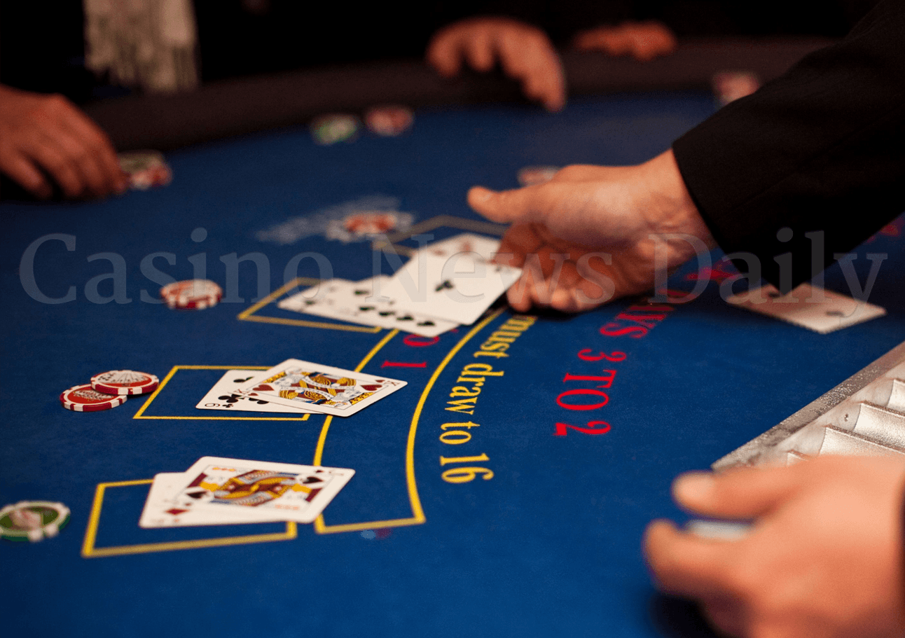 Blackjack givare