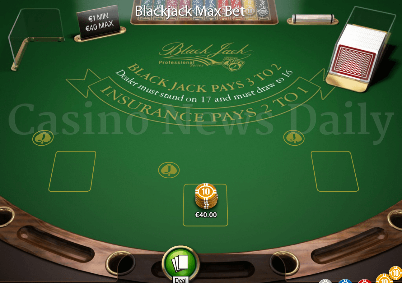Blackjack max teb