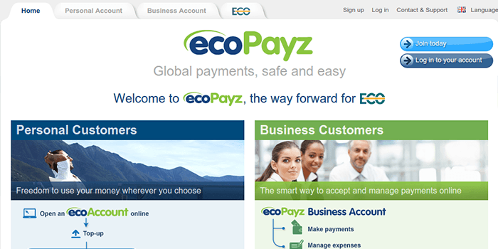 EcoCard Home