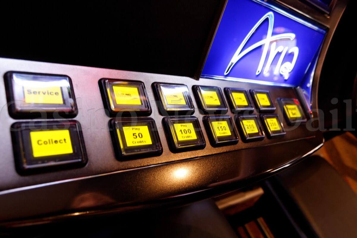 slotmaskin spelknapparna