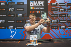 Richard Lawlor vinner partypoker WPT National Ireland €1,100 Main Event