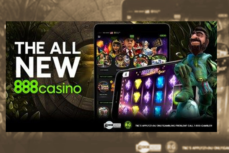 888casino debuterar renoverad New Jersey spelsajt