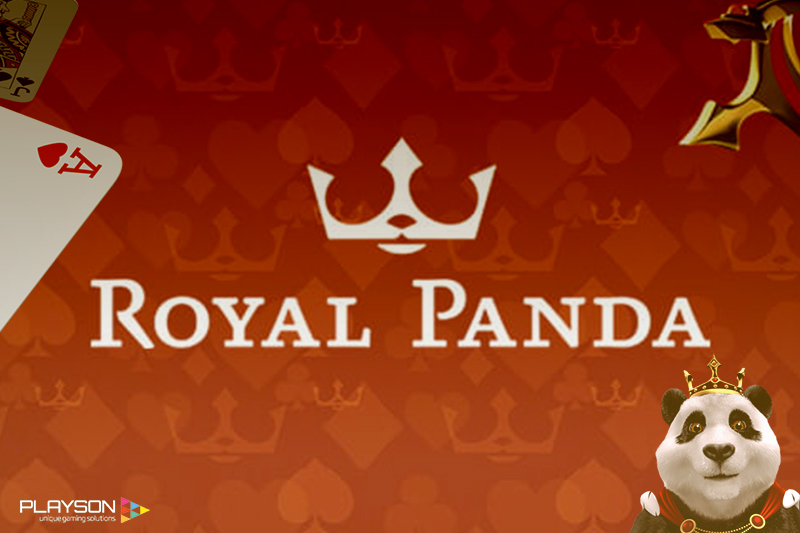 Royal Panda lanserar casinospel från Playson