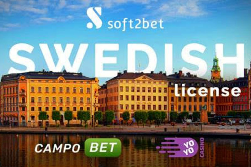 Soft2Bet får svenska spellicenser för varumärkena YoYo Casino och CampoBet