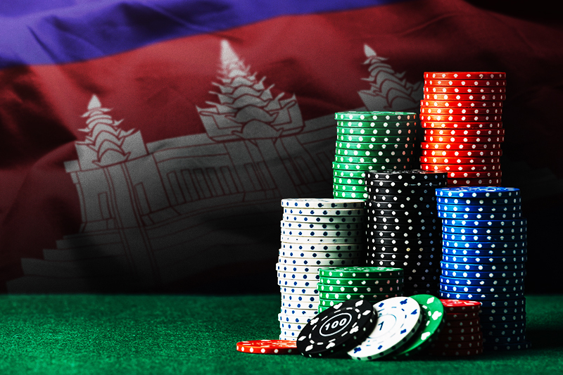 Inget olagligt nätcasinospelande upptäckt i Kambodja efter förbud