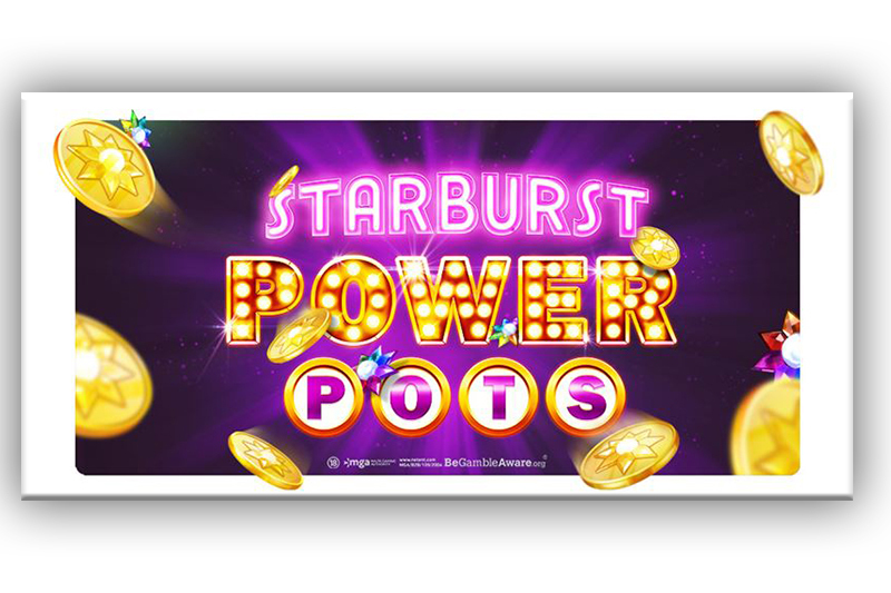 NetEnt debuterar Starburst PowerPots Community Jackpot System
