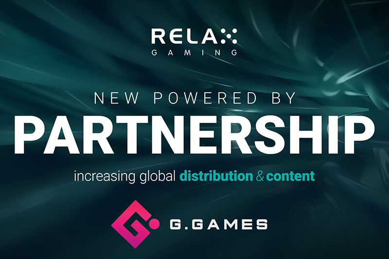 Relax Gaming avtäcker Powered By-speldistributionsavtal med G.Games
