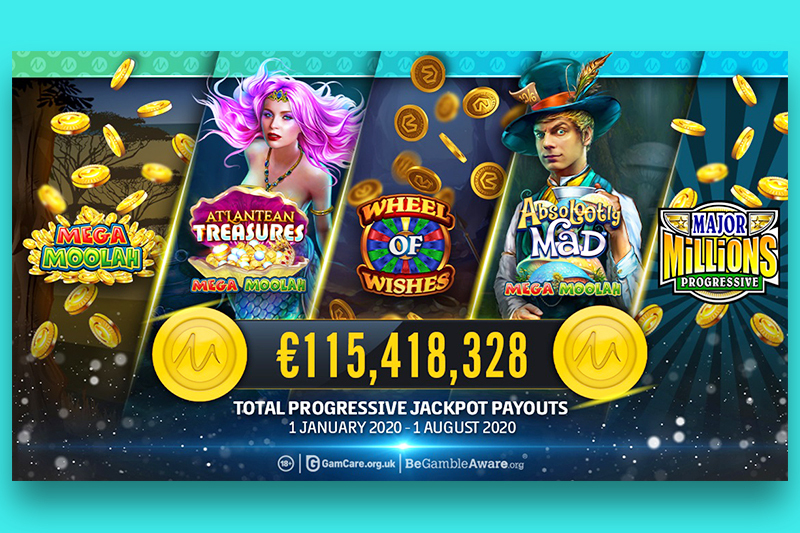 Spin Casino spelare plockar hem 1,6 € miljoner i jackpott i Microgamings Major Millions