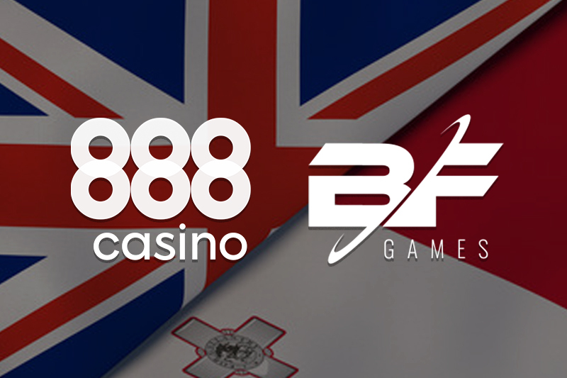 BF Games expanderar på reglerade spelmarknader via spelavtal med 888casino