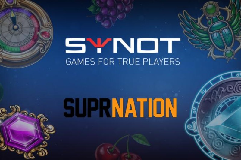 SYNOT Games lanserar spel hos SuprNation Casino
